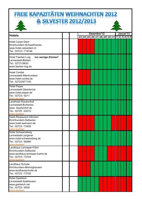 Gesamtliste frei 2012-2013.pdf - Tourist-Information Lennestadt ...