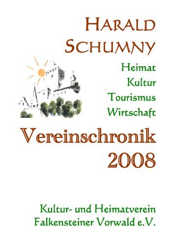 Vereinschronik Teil 3 - Kultur- und Heimatverein