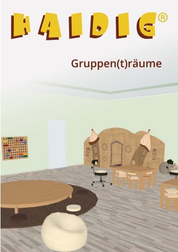 HAIDIG® Katalog Buch 8 - Gruppen(t)räume