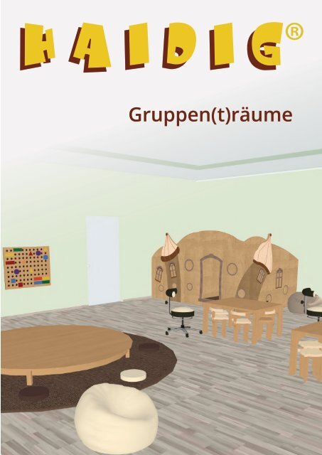 HAIDIG® Katalog Buch 8 - Gruppen(t)räume