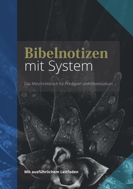 Bibelnotizen mit System