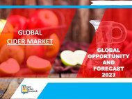 Cider Market is Growing Expeditiously- Ready to Reach $16,252 Million by 2023