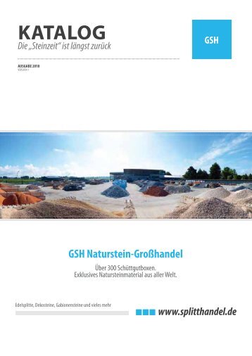 GSH Gartenkatalog 2018