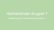 Hartverbinder druppel 1 - Hartenliefs Webshop