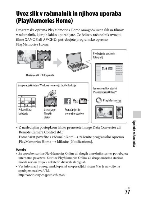 Sony DSC-RX1RM2 - DSC-RX1RM2 Mode d'emploi Slov&eacute;nien