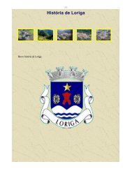 Paróquia de Loriga. Pequeno resumo da História de Loriga, pelo historiador António Conde