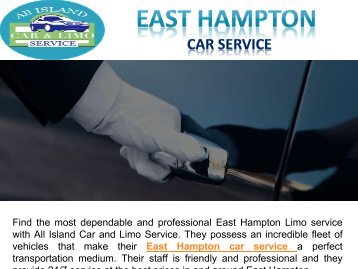 East Hampton Car Service