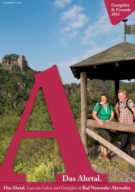 Gastgeberkatalog 2013 - Ahrtal-Tourismus Bad Neuenahr-Ahrweiler ...