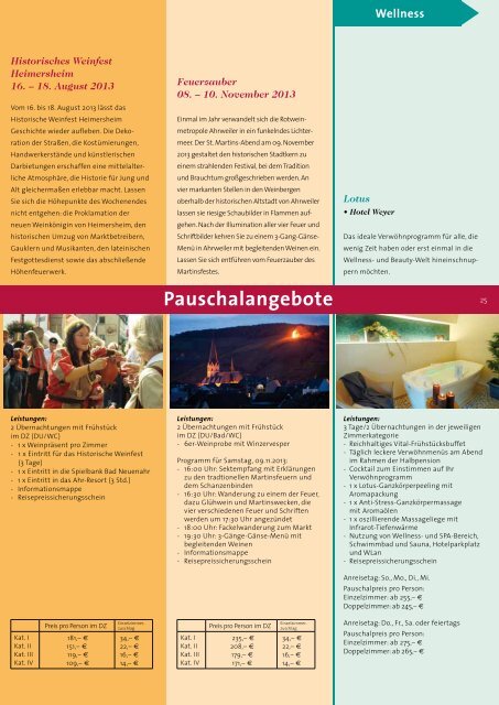 Gastgeberkatalog 2013 - Ahrtal-Tourismus Bad Neuenahr-Ahrweiler ...