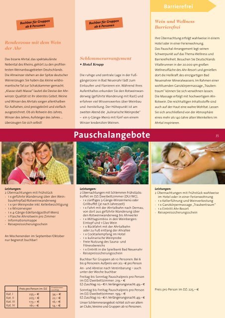 Gastgeberkatalog 2013 - Ahrtal-Tourismus Bad Neuenahr-Ahrweiler ...