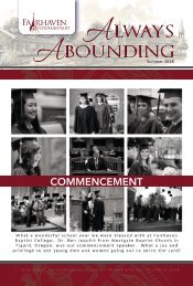 Always Abounding - Spring 2018 - Volume 2