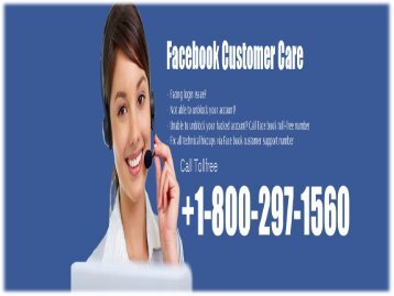 1-800-297-1560 Facebook Contact Number