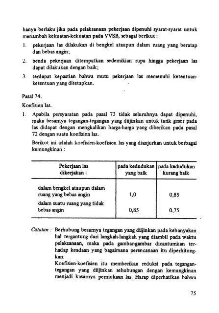 Peraturan-peraturan untuk Merencanakan Jembatan Konstruksi Baja