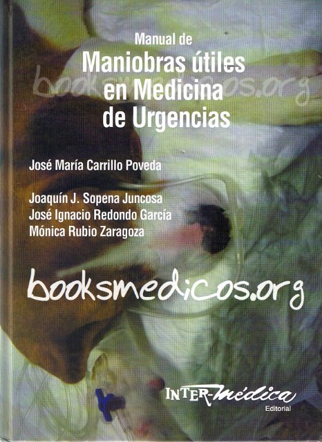 Manual de Maniobras Utiles en Medicina de Urgencias