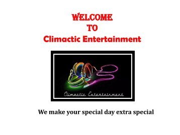 School Dance DJ Wilmington NC- Climactic Entertainment