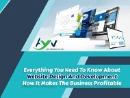 Everything You Need To Know About Website Design And How It Makes Business Profitable