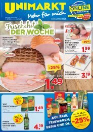 Unimarkt Flugblatt 27.06.-03.07.2018