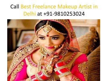 Book Professional Freelance Makeup Artist on Your Wedding Day