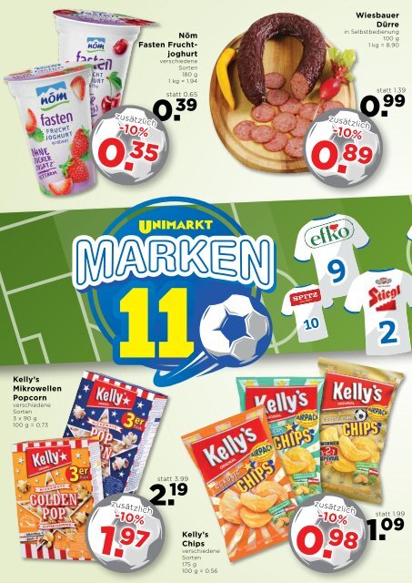 Unimarkt Flugblatt 04.07.-10.07.2018