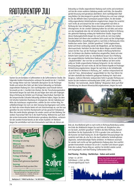 wasistlos Bad Füssing Magazin Juli 2018