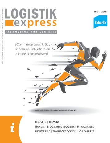 LOGISTIK express Fachzeitschrift | 2018 Journal 3