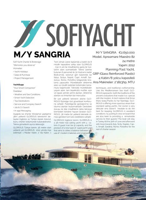 Yacht Life & Travel Haziran Temmuz