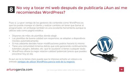 30 cosas que debes saber antes de hacer tu web