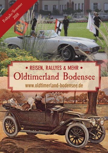 Oldtimerland Bodensee Booklet Frühjahr/Sommer 2018