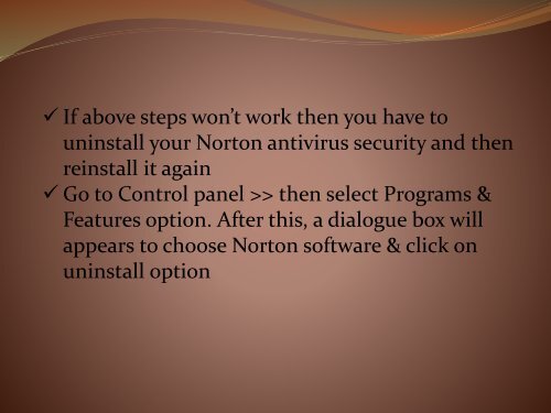 Are You Facing The Issue That Your Norton Is Not Updating?