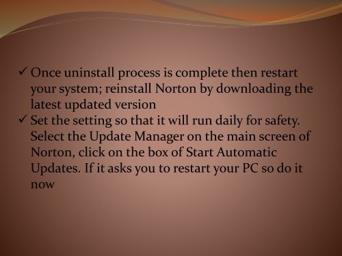 Are You Facing The Issue That Your Norton Is Not Updating?