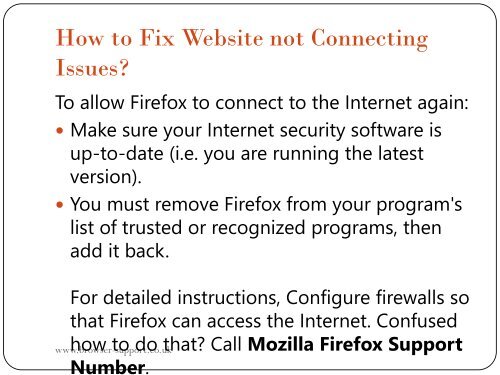 21 June Mozilla Firefox support