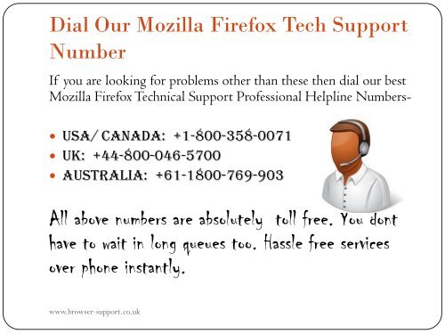 21 June Mozilla Firefox support