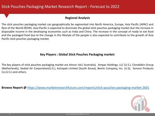 Stick Pouches Packaging Market Research Report - Global Forecast to 2022