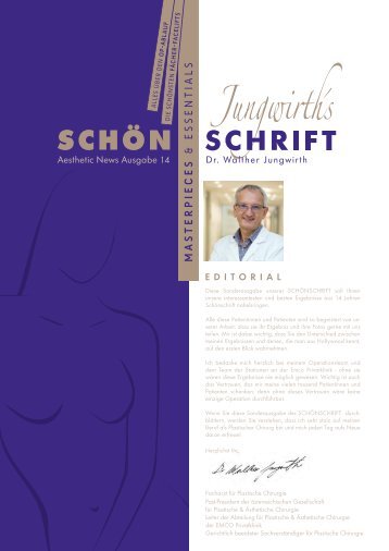 Schönschrift Masterpieces & Essentials - Ausgabe 14 - Dr. Walther Jungwirth 2018
