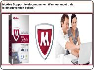 McAfee Support telefoonnummer - Wanneer moet u de leidinggevenden bellen