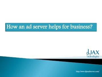 ad server for business
