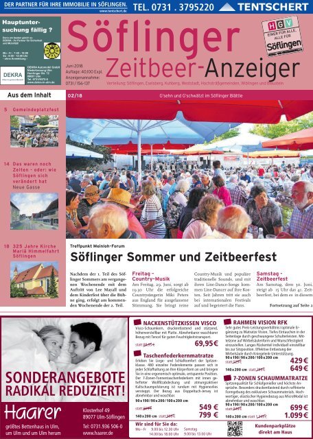 Soeflinger Zeitbeeranzeiger 2018