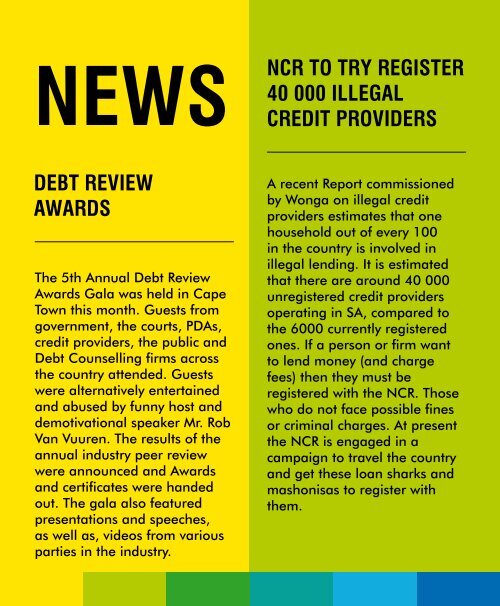 Debtfree Magazine June 2018