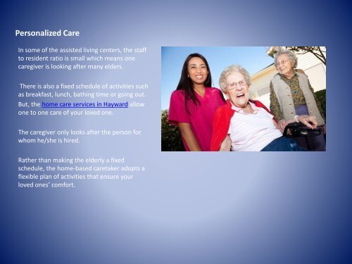 Home Care Services Hayward