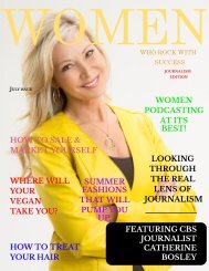 Women Who Rock with Success-Journalism Month