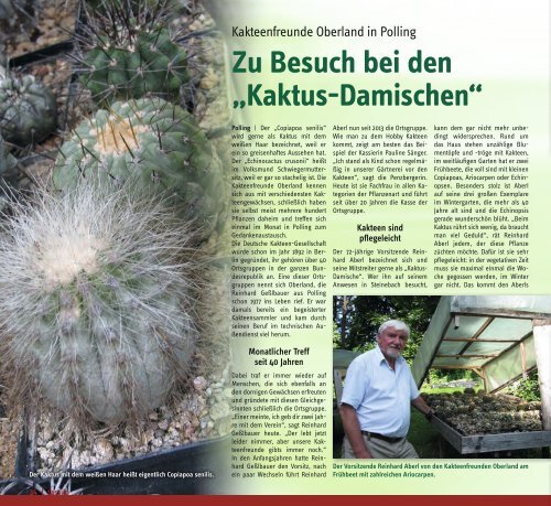 Tassilo, Ausgabe Juli/August 2018 - Das Magazin rund um Weilheim und die Seen