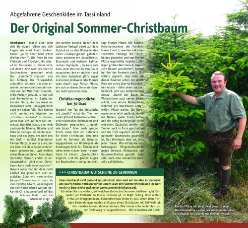 Tassilo, Ausgabe Juli/August 2018 - Das Magazin rund um Weilheim und die Seen