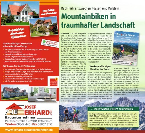 Tassilo, Ausgabe Juli/August 2018 - Das Magazin rund um Weilheim und die Seen