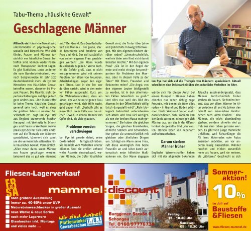 Altlandkreis Ausgabe Juli/August 2018 - Das Magazin für den westlichen Pfaffenwinkel