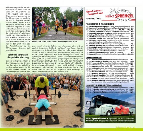 Altlandkreis Ausgabe Juli/August 2018 - Das Magazin für den westlichen Pfaffenwinkel