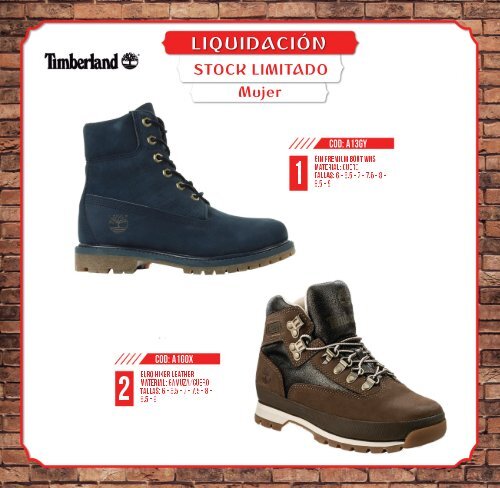 Liquidación Timberland- Runa