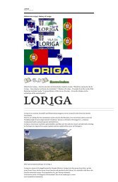 História da vila de Loriga _ History of the town of Loriga _ LORIGA