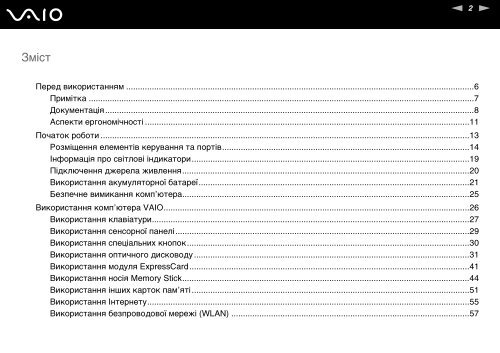 Sony VGN-NR21SR - VGN-NR21SR Mode d'emploi Ukrainien