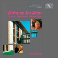 Broschüre Wohnen im Alter - Wohnen in Bayern - Experimenteller ...