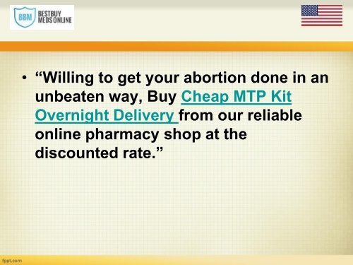 FEEL SAFE AND CONFIDENT WHILE OBLITERATING YOUR PREGNANCY WITH MTP KIT